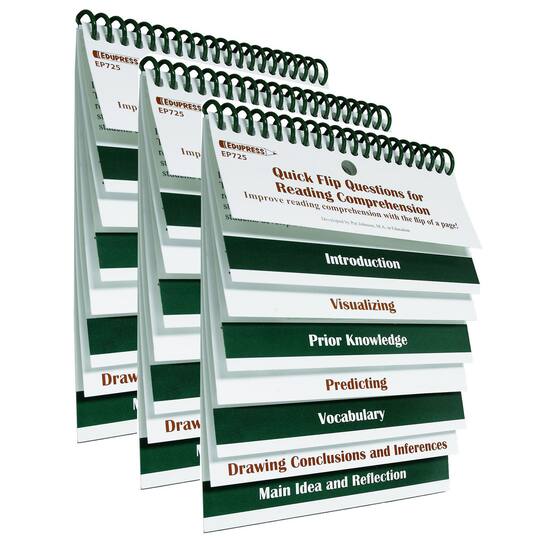 Edupress Quick Flip Questions For Reading Comprehension 3ct  edupress-quick-flip-questions-for-reading-comprehension-3ct